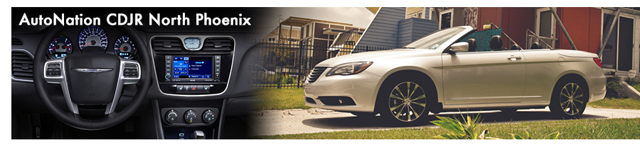 Check out the new 2014 Chrysler 200 Convertible at AutoNation Chrysler Dodge Jeep Ram North Phoenix, Phoenix, AZ Check out the new 2014 Chrysler 200 Convertible at AutoNation Chrysler Dodge Jeep Ram North Phoenix, Phoenix, AZ