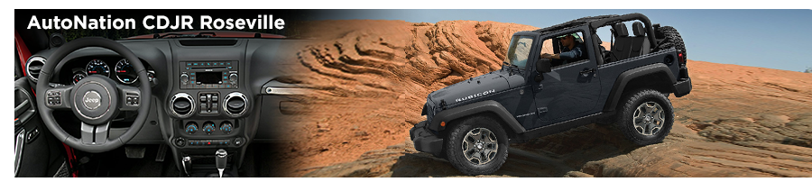 Check out the new 2014 Jeep Wrangler at AutoNation Chrysler Jeep Dodge Ram Roseville, Roseville, CA Check out the new 2014 Jeep Wrangler at AutoNation Chrysler Jeep Dodge Ram Roseville, Roseville, CA