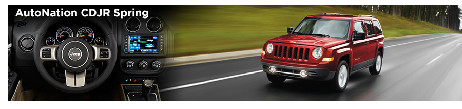 Check out the new 2014 Jeep Patriot at AutoNation Chrysler Dodge Ram Spring, Spring, TX Check out the new 2014 Jeep Patriot at AutoNation Chrysler Dodge Ram Spring, Spring, TX