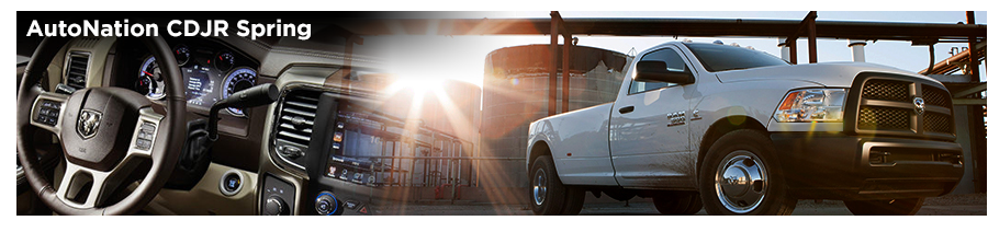 Check out the new 2014 Ram 3500 at AutoNation Chrysler Dodge Ram Spring, Spring, TX Check out the new 2014 Ram 3500 at AutoNation Chrysler Dodge Ram Spring, Spring, TX