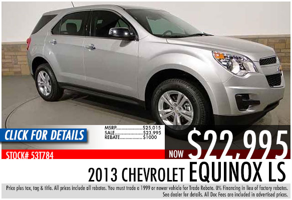 2013 Chevrolet Equinox Sale Special serving Atlanta, Georgia at Bellamy Strickland Chevy Buick GMC 2013 Chevrolet Equinox Sale Special serving Atlanta, Georgia at Bellamy Strickland Chevy Buick GMC