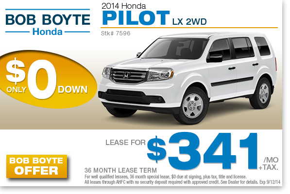 Lease a honda pilot #1