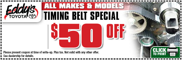 Toyota Timing Belt Discount Coupon Wichita Service Special serving Kansas Toyota Timing Belt Discount Coupon Wichita Service Special serving Kansas