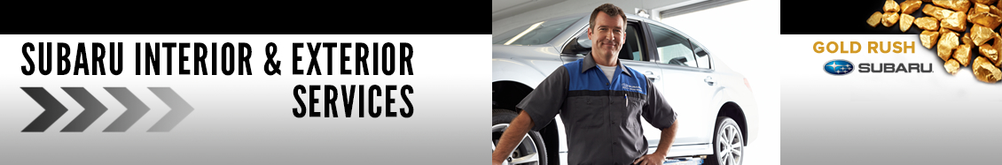 Learn about Subaru interior and exterior maintenance procedures from Gold Rush Subaru in Auburn, CA Learn about Subaru interior and exterior maintenance procedures from Gold Rush Subaru in Auburn, CA