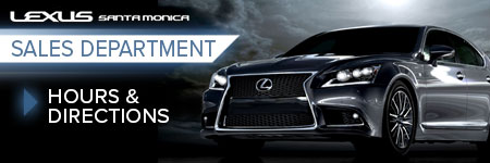 Los Angeles Lexus Sales Department Directions California