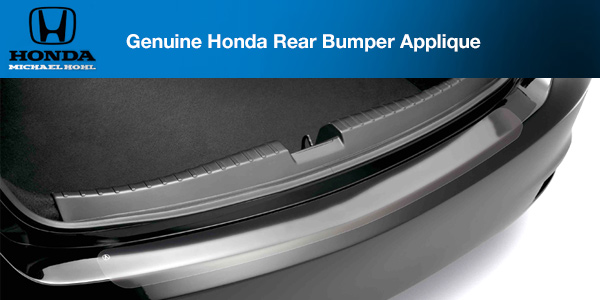 Honda Rear Bumper Applique Accessory Reno, NV Honda Rear Bumper Applique Accessory Reno, NV