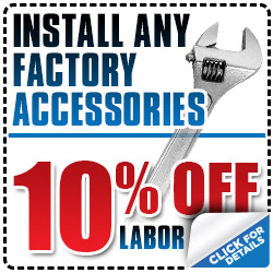 Subaru Factory Accessories Installation Service Coupon Special Reno, NV