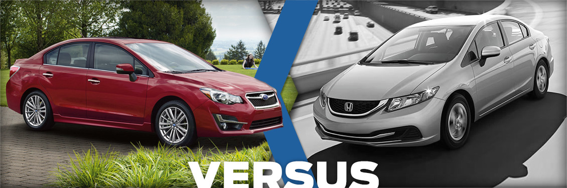 2015 Subaru Impreza VS Honda Civic Comparison Information 2015 Subaru Impreza VS Honda Civic Comparison Information
