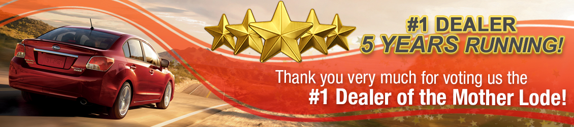 Sonora Subaru is the #1 dealer in the Mother Lode - find out more Sonora Subaru is the #1 dealer in the Mother Lode - find out more