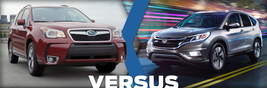 New 2015 Subaru Forester vs 2015 Honda CRV Model Comparison New 2015 Subaru Forester vs 2015 Honda CRV Model Comparison