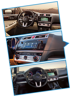 2015 Subaru Outback & 2015 Subaru Legacy Interior Features 2015 Subaru Outback & 2015 Subaru Legacy Interior Features