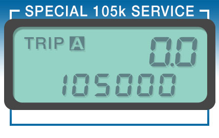 Subaru Recommended Special 105,000 Mile Service