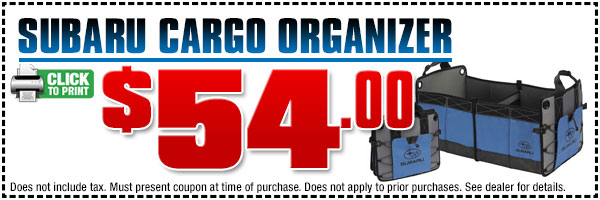 Genuine Subaru Cargo Organizer Parts Special Serving Redondo Beach, CA Genuine Subaru Cargo Organizer Parts Special Serving Redondo Beach, CA