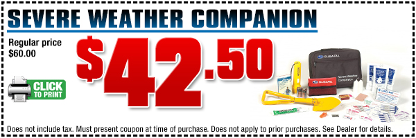 Subaru Severe Weather Companion Parts Special serving Lomita & Torrance, CA Subaru Severe Weather Companion Parts Special serving Lomita & Torrance, CA