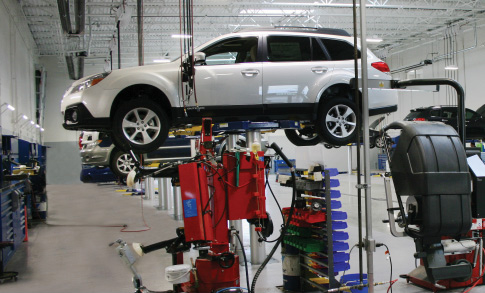 Subaru Express Service in action at Tom Wood Subaru in Indianapolis, IN Subaru Express Service in action at Tom Wood Subaru in Indianapolis, IN