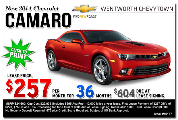 2013 Chevrolet Camaro Lease Special Serving Portland, OR 2013 Chevrolet Camaro Lease Special Serving Portland, OR
